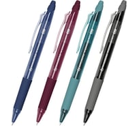 Ручка гелевая стираемая автоматическая X-ERASE RT MORANDI COLOR BRAUBERG, синяя, узел 0,7мм 24 шт 144425