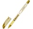 Ручка шариковая масляная с грипом BRAUBERG Delta Plus Gold, синяя, 12 шт., узел 0.7мм, линия 0,35мм, 144256 1