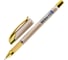 Ручка шариковая масляная с грипом BRAUBERG Delta Plus Gold, синяя, 12 шт., узел 0.7мм, линия 0,35мм, 144256 4