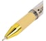 Ручка шариковая масляная с грипом BRAUBERG Delta Plus Gold, синяя, 12 шт., узел 0.7мм, линия 0,35мм, 144256 6