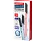 Ручка шариковая масляная BRAUBERG Extra Glide Softy EL, синяя, 12 шт., корпус ассорти, линия 0,5мм, 144262 3