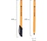 Ручка шариковая масляная BRAUBERG Extra Glide Softy EL, синяя, 12 шт., корпус ассорти, линия 0,5мм, 144262 12
