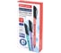Ручка шариковая масляная BRAUBERG Extra Glide Softy EL, синяя, 12 шт., корпус ассорти, линия 0,5мм, 144262 14