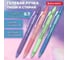 Ручка гелевая стираемая автоматическая X-ERASE RT PASTEL COLOR BRAUBERG, синяя, узел 0.7мм 24 шт 144424 2