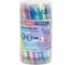 Ручка гелевая стираемая автоматическая X-ERASE RT PASTEL COLOR BRAUBERG, синяя, узел 0.7мм 24 шт 144424 14