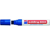 Перманентный маркер Edding клиновидный наконечник, 5-16 мм, синий E-850#3