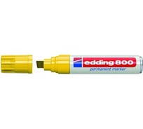 Перманентный маркер Edding клиновидный наконечник, 4-12 мм, желтый E-800#5