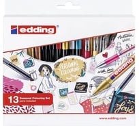 Набор маркеров, фломастеров и ручек EDDING Colouring Promotion Set 13 предметов ССП E-CP13