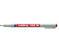 Смываемый маркер для проекторных пленок Edding круглый наконечник, 1.0 мм, оранжевый ССП E-152#6