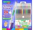 Ручки гелевые BRAUBERG KIDS CUTE ANIMALS, НАБОР 24 ЦВЕТА, линия письма 0,7 мм 144447 1
