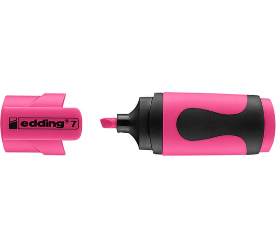 Текстовыделитель Edding MINI, клиновидный наконечник, 1-3 мм, розовый неоновый E-7#69 1