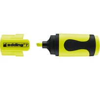Текстовыделитель Edding MINI, клиновидный наконечник, 1-3 мм, желтый неоновый E-7#65