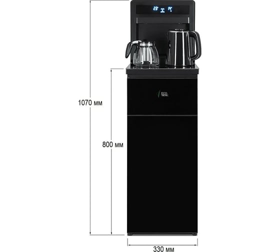 Кулер для воды ECOTRONIC TB13-LNR с чайным столиком тиабар ETK12371/