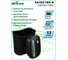 Шредер для бумаги Ofitech 6 листов, 13л, пластик, скобы , цв. черный OS050C 7