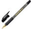 Ручка шариковая BRAUBERG BP-GT GLD BLACK, черная, корпус тонированный, пишущий узел 0,7 мм, 12 шт., 144507 4