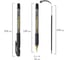 Ручка шариковая BRAUBERG BP-GT GLD BLACK, черная, корпус тонированный, пишущий узел 0,7 мм, 12 шт., 144507 8