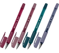 Ручка шариковая BRAUBERG BP-GT MORANDI, синяя, корпус ассорти, узел 0,7 мм, линия 0,35 мм, 36 шт., 144504