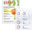 Папки-файлы перфорированные Staff А4 ЭКОНОМ, КОМПЛЕКТ 100 шт., матовые, 35 мкм, 273004 6
