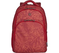 Рюкзак Wenger Upload 16, красный с рисунком, полиэстер, 34x26x47 см, 28 л 606472