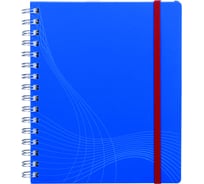 Блокнот Avery Zweckform Notizio на пружине в клетку А5 синий в пластиковой обложке 90 листов 7033