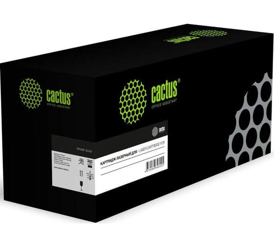 Картридж лазерный Cactus CS-TK5345K черный, 9000страниц, для Kyocera TASKalfa 352ci с чипом 2118862 1