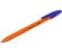 Ручки шариковые BRAUBERG X-333 ORANGE, НАБОР 8 ШТУК,СИНИЕ, узел 0,7мм, линия письма 0,35мм, 144528 5