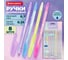 Ручки шариковые BRAUBERG X-333 PASTEL, НАБОР 8 ШТУК, СИНИЕ, узел 0,7мм,линия письма 0,35мм, 144531 2