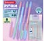 Ручки шариковые BRAUBERG X-333 PASTEL MIX, НАБОР 8 ШТУК, СИНИЕ, узел 0,7мм, линия 0,35 мм, 144535 2