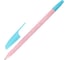 Ручки шариковые BRAUBERG X-333 PASTEL MIX, НАБОР 8 ШТУК, СИНИЕ, узел 0,7мм, линия 0,35 мм, 144535 6