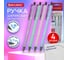 Ручки шариковые BRAUBERG автоматические VIVID PASTEL, СИНИЕ, НАБОР 4 ШТУКИ, линия 0,35 мм, 144408 2