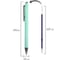 Ручки шариковые BRAUBERG автоматические VIVID PASTEL, СИНИЕ, НАБОР 4 ШТУКИ, линия 0,35 мм, 144408 12