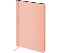 Блокнот BRAUBERG А5 138x213мм Personal, под кожу, 80 листов, клетка, розовый 116611