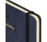 Блокнот BRAUBERG А5 138x213мм Velvet, резинка, держатель, 80л, клетка, синий 116239 9