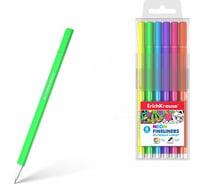Линеры ErichKrause Neon 6 цветов 50336