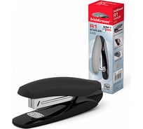 Степлер ErichKrause №24/6 R1 Soft-touch до 20 листов, черный 21890