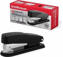 Степлер ErichKrause №24/6 Строгость Классика до 30 листов, черный 4662