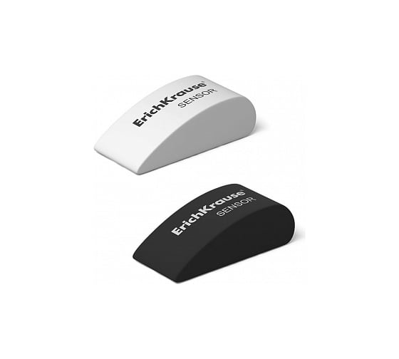 Ластик ErichKrause Sensor Black&White 2 шт 34642 1