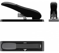 Степлер ErichKrause мощный №23 Elegance до 100 листов, черный 5410