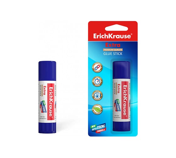 Клей-карандаш ErichKrause Extra, 15 г 4747 1
