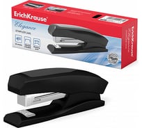 Степлер ErichKrause №24/6 Elegance Full-strip до 30 листов, черный 2229