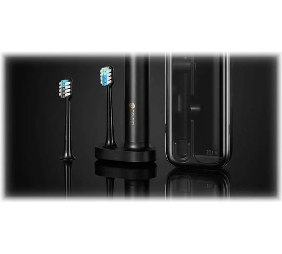 Звуковая электрическая зубная щетка DR.BEI Sonic Electric Toothbrush черная BY-V12 Black