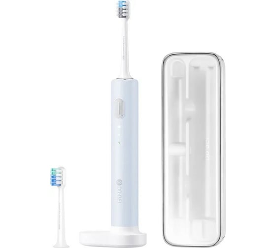 Звуковая электрическая зубная щетка DR.BEI Sonic Electric Toothbrush голубая C1 Blue DR.BEI
