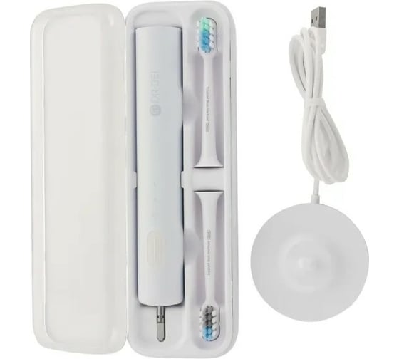 Звуковая электрическая зубная щетка DR.BEI Sonic Electric Toothbrush голубая C1 Blue DR.BEI