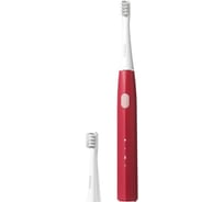 Звуковая электрическая зубная щетка DR.BEI Sonic Electric Toothbrush красная YMYM GY1 Red