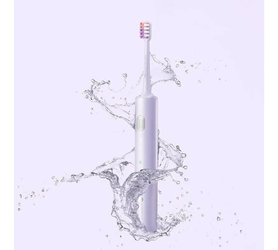 Звуковая электрическая зубная щетка DR.BEI Sonic Electric Toothbrush сиреневая BY-V12 Violet