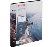 Бизнес-тетрадь на кольцах BRAUBERG VISTA, Esthetics А5, 175х215мм, 120л, под кожу, 405208