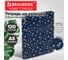 Бизнес-тетрадь на кольцах BRAUBERG А5 175х215мм, 120л, под кожу, VISTA, Цветочный паттерн 405206 2
