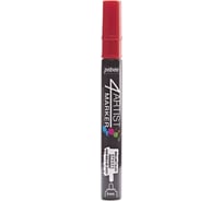 Маркер художественный PEBEO 4Artist Marker на масляной основе 4 мм перо круглое 6 шт. 580107 красный 470804