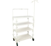 Тележка эндоскопическая с навесной полкой, для размещения и транспортировки эндоскопического оборудования и инструментов дезар ТЭ-4-01«КРОНТ» по ТУ 9451-005-11769436-2002 60728