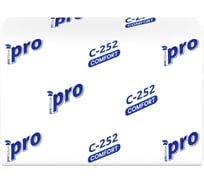 Салфетки бумажные Protissue, 1сл, 200 листов, 20 пачек С-252